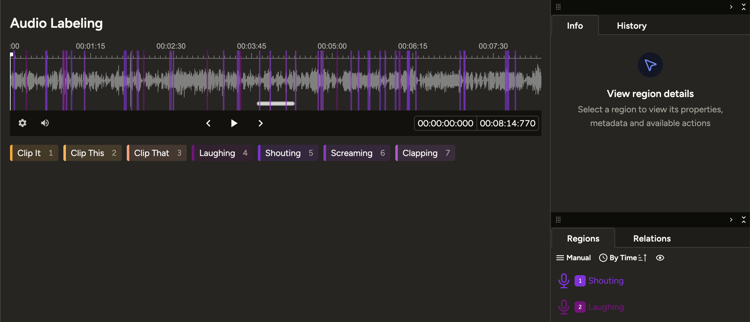 AI Image and Audio Labeling
