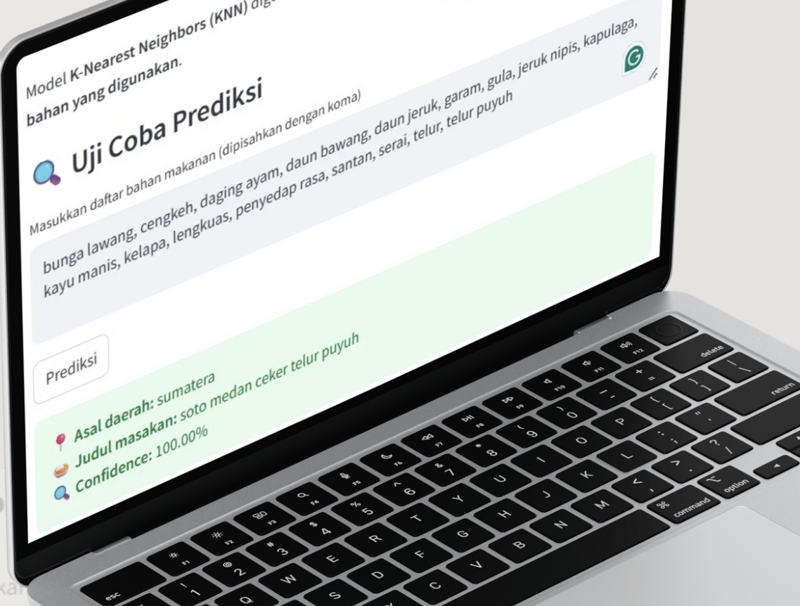AI Recipe Classification